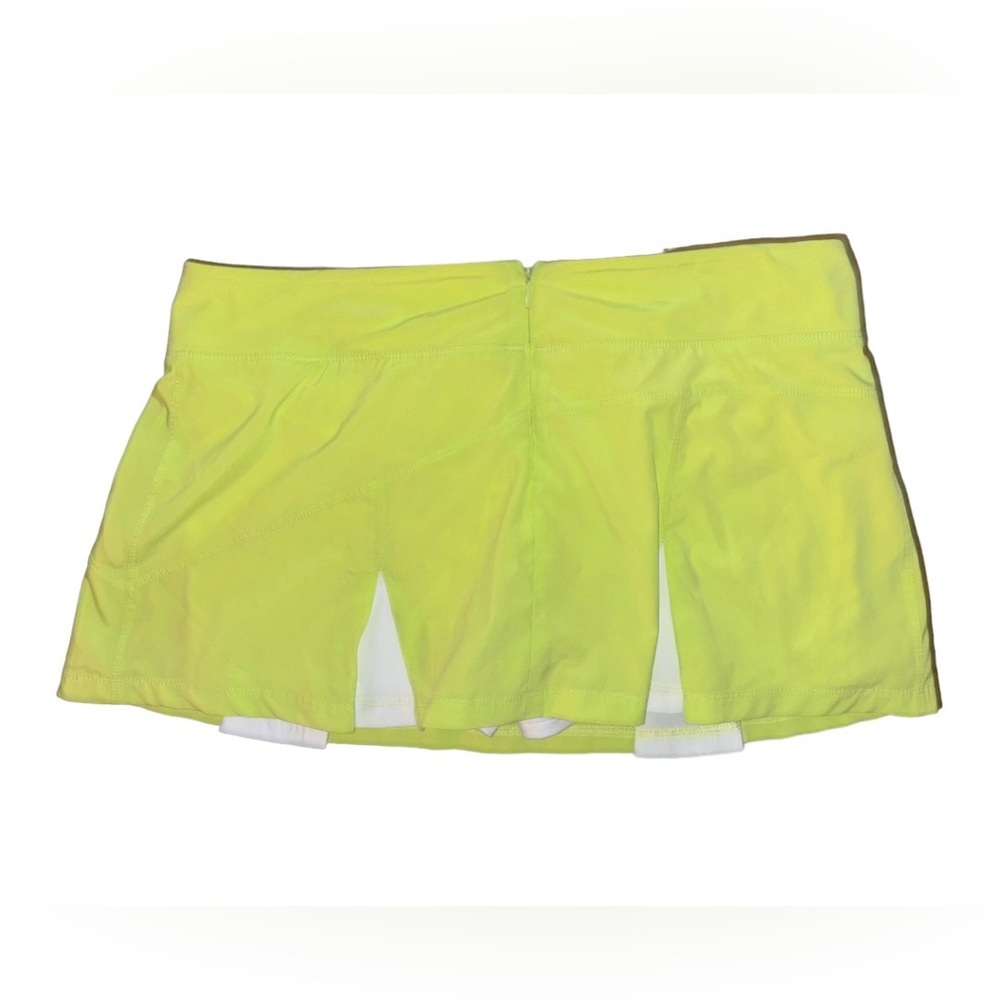 Bolle Neon Tennis Skirt with Built-in Shorts Skort - Picture 2 of 2